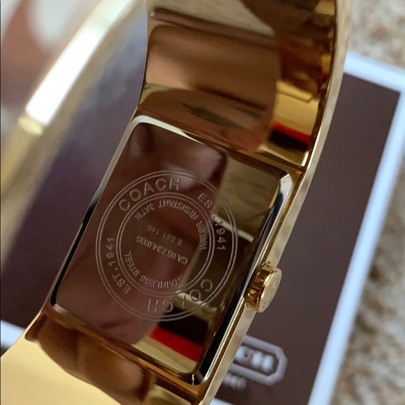Coach Gold Bracelet Watch - Picture 7 of 8